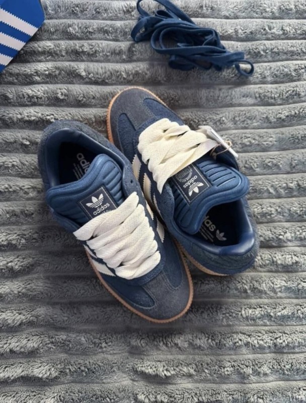 adidas Samba XLG Navy Bleu Marine Beige Jean - 39 2