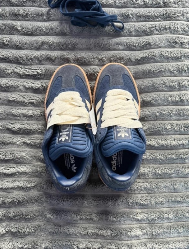 adidas Samba XLG Navy Bleu Marine Beige Jean - 39 2
