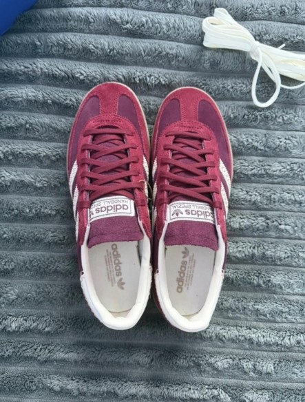adidas handball spezial shadow red bordeaux beige crème - 40