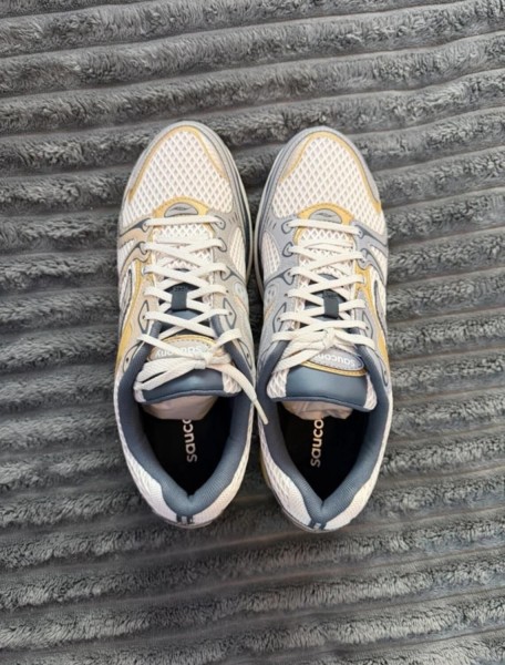 Saucony Progride 9 Jaune Gris Bleu Yellow Safran Grey - 44