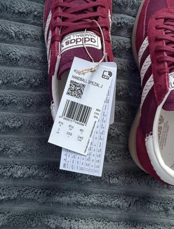 adidas handball spezial shadow red bordeaux beige crème - 40 2