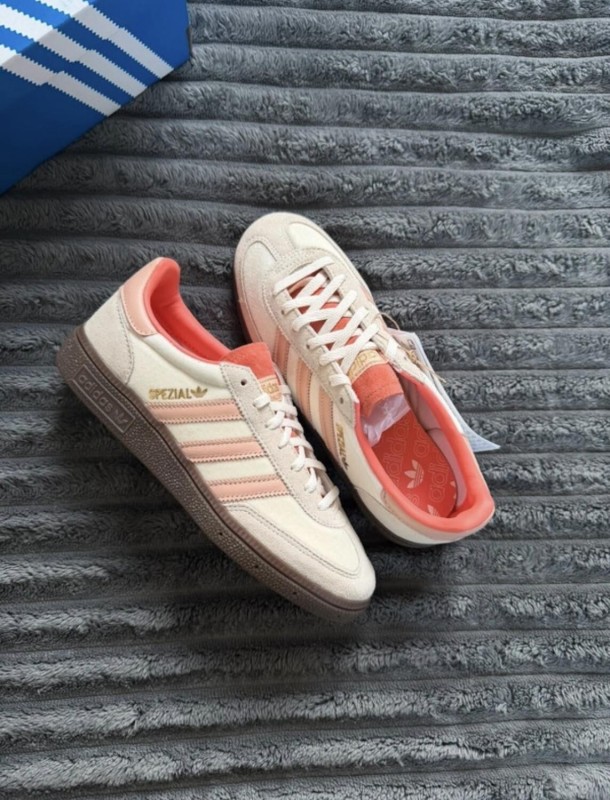 adidas handball beige rose saumon pink cream - 37