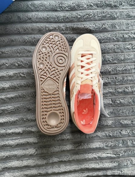 adidas handball beige rose saumon pink cream - 37