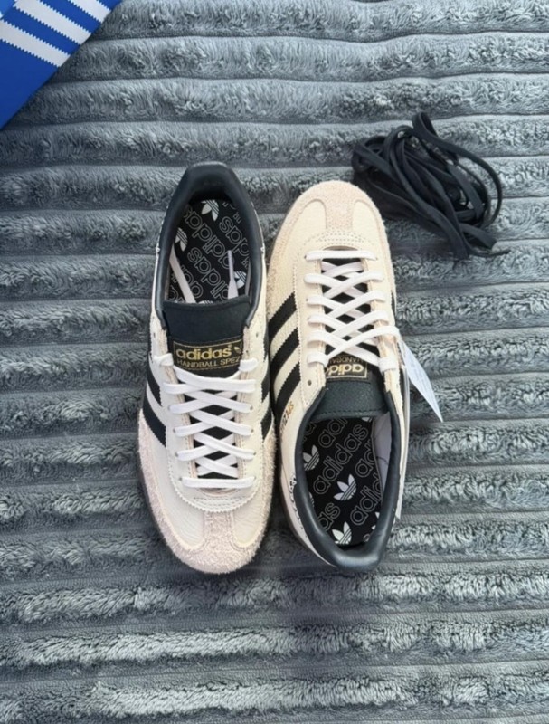 adidas handball spezial cream black beige off white gum chalky - 38 2