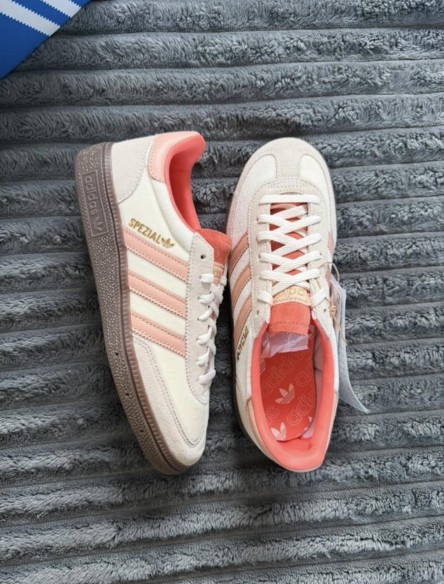 adidas handball beige rose saumon pink cream - 37