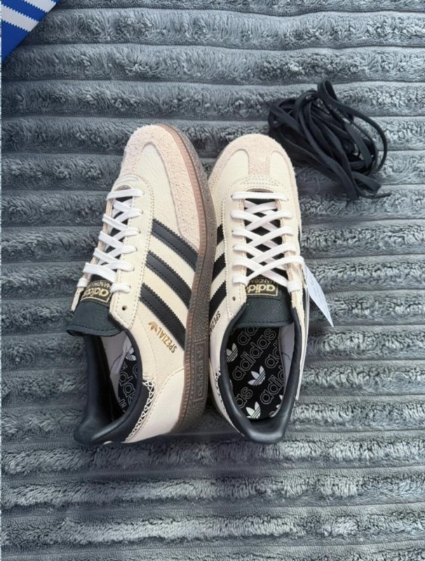adidas handball spezial cream black beige off white gum chalky - 38 2