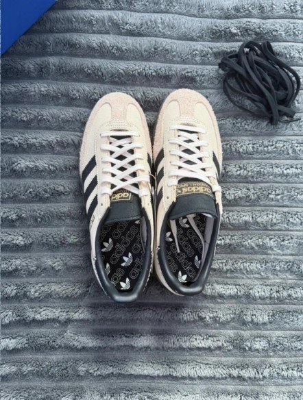 adidas handball spezial cream black beige off white gum chalky - 38