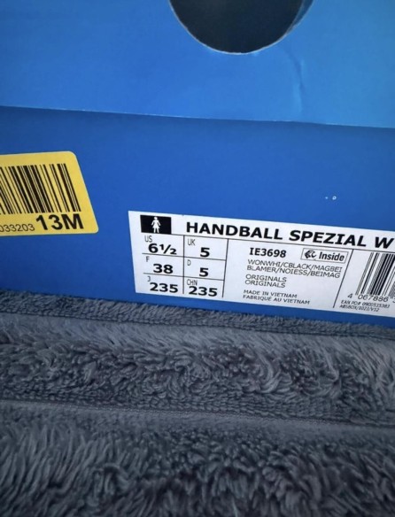 adidas handball spezial cream black beige off white gum chalky - 38