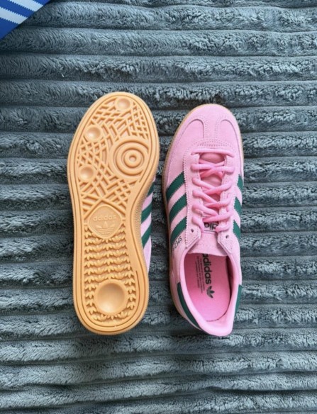 adidas handball rose pink green vert foncé - 37