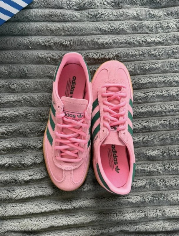 adidas handball rose pink green vert foncé - 37,5 2