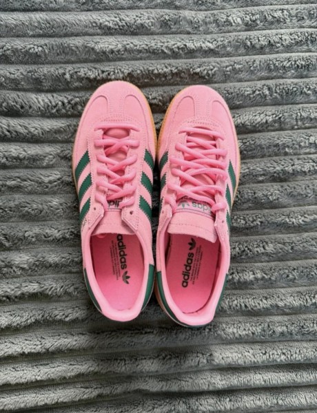 adidas handball rose pink green vert foncé - 37