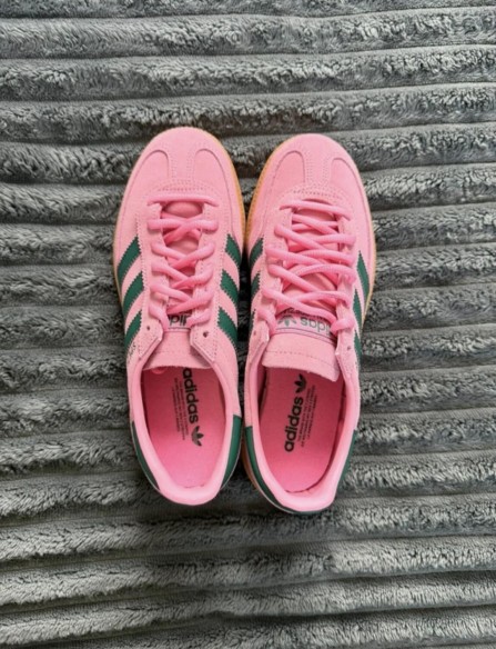 adidas handball rose pink green vert foncé - 37