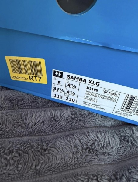 adidas samba xlg green tent forest vert foncé - 37