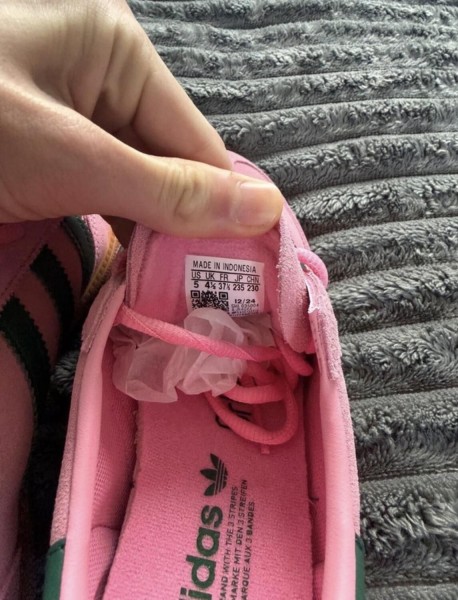 adidas handball rose pink green vert foncé - 37
