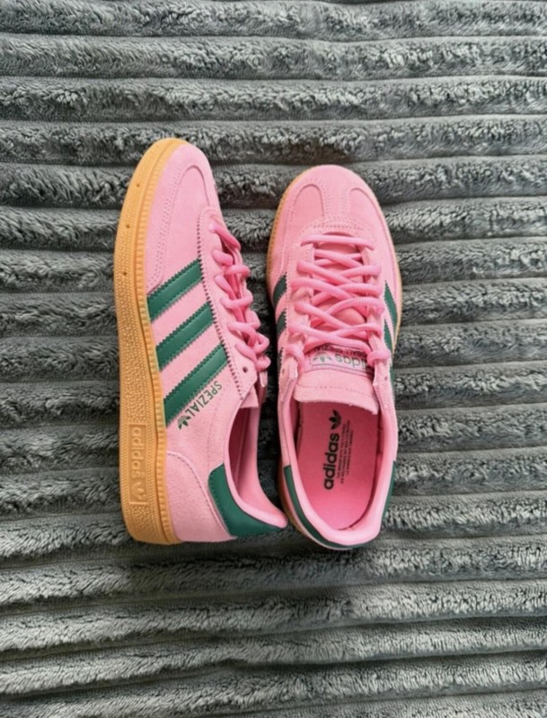 adidas handball rose pink green vert foncé - 37,5 2