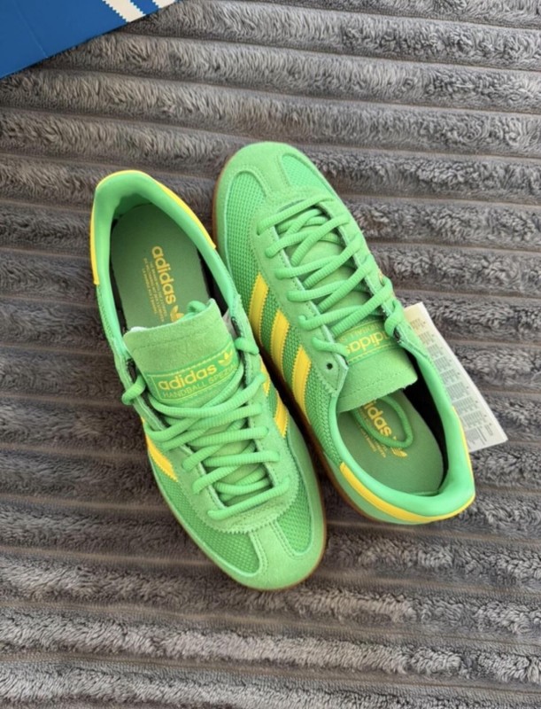 adidas handball spezial bresil jaune vert - 38,5 2