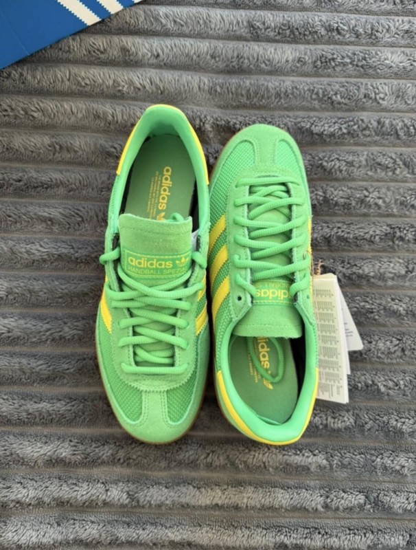 adidas handball spezial bresil jaune vert - 38,5 2