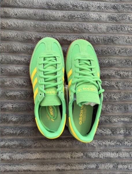 adidas handball spezial bresil jaune vert - 38,5