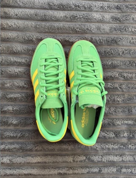 adidas handball spezial bresil jaune vert - 38,5