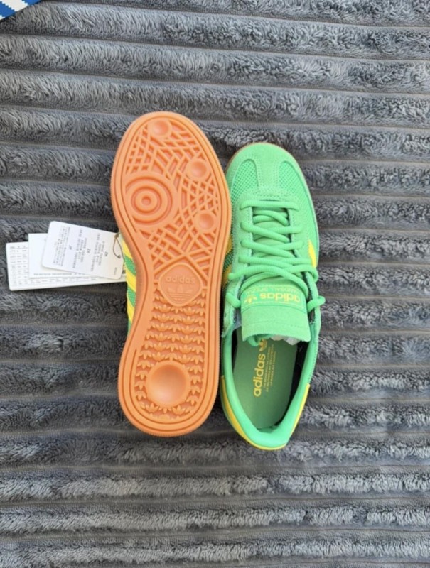 adidas handball spezial bresil jaune vert - 38,5 2