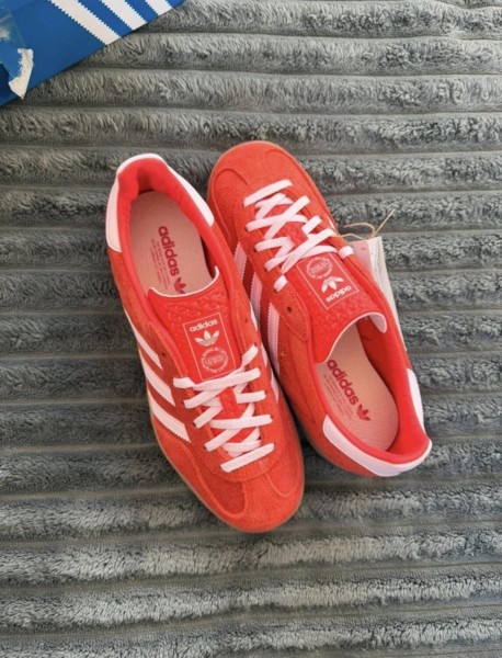 adidas gazelle indoors better scarlet pink bright red rose - 38