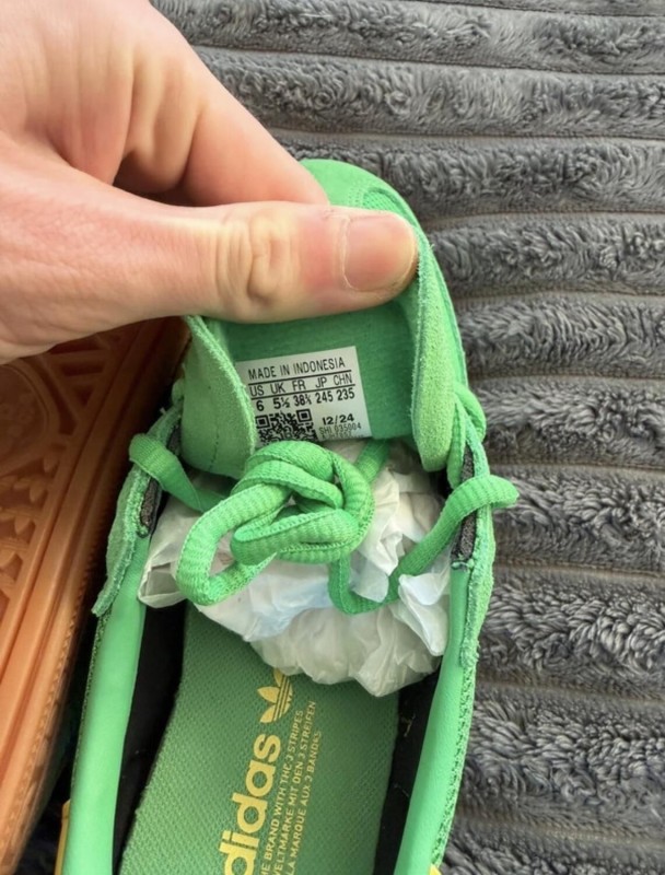 adidas handball spezial bresil jaune vert - 38,5 2