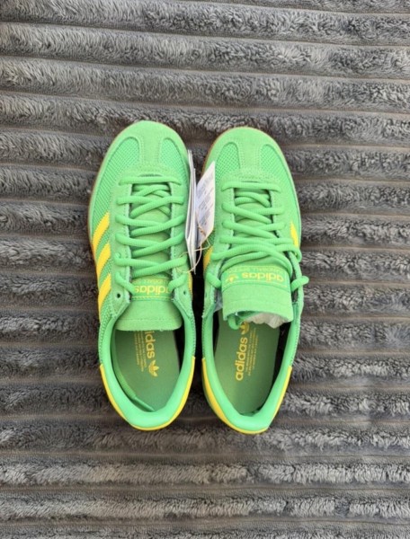 adidas handball spezial bresil jaune vert - 38,5