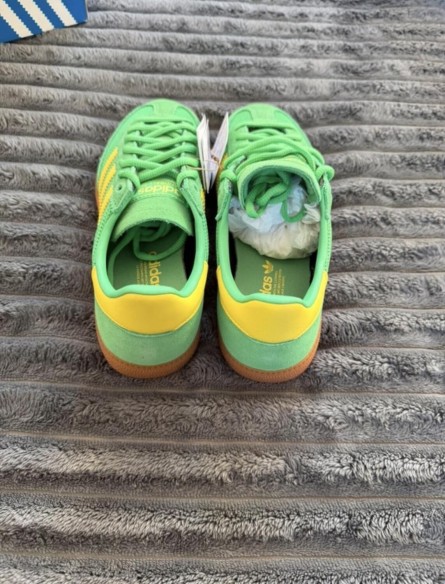 adidas handball spezial bresil jaune vert - 38,5