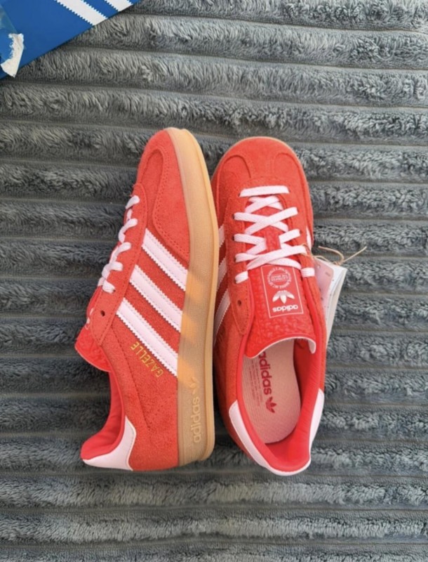 adidas gazelle indoors better scarlet pink bright red rose - 38 2
