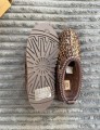 UGG Tazz Leopard Burnt Cedar Marron Hickory - 39