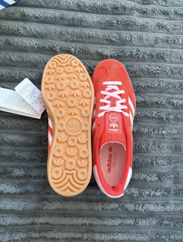 adidas gazelle indoors better scarlet pink bright red rose - 38 2