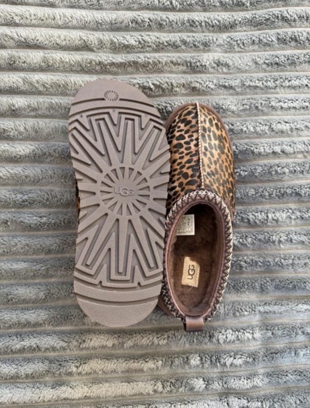 UGG Tazz Leopard Burnt Cedar Marron Hickory - 39