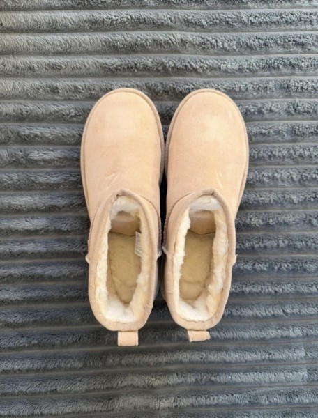 UGG Classic Ultra Mini Platform Boot Sand Beige - 40