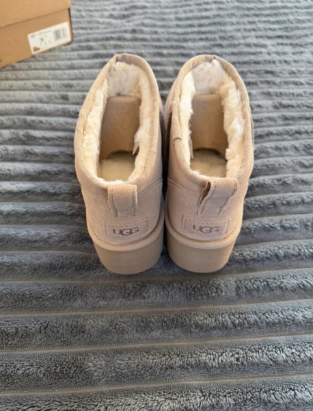 UGG Classic Ultra Mini Platform Boot Sand Beige - 40