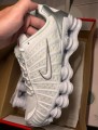 Nike Shox TL White metallic silver taille 46