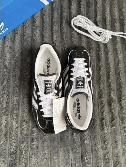 adidas gazelle indoor black noir parthen vernis - 40,5