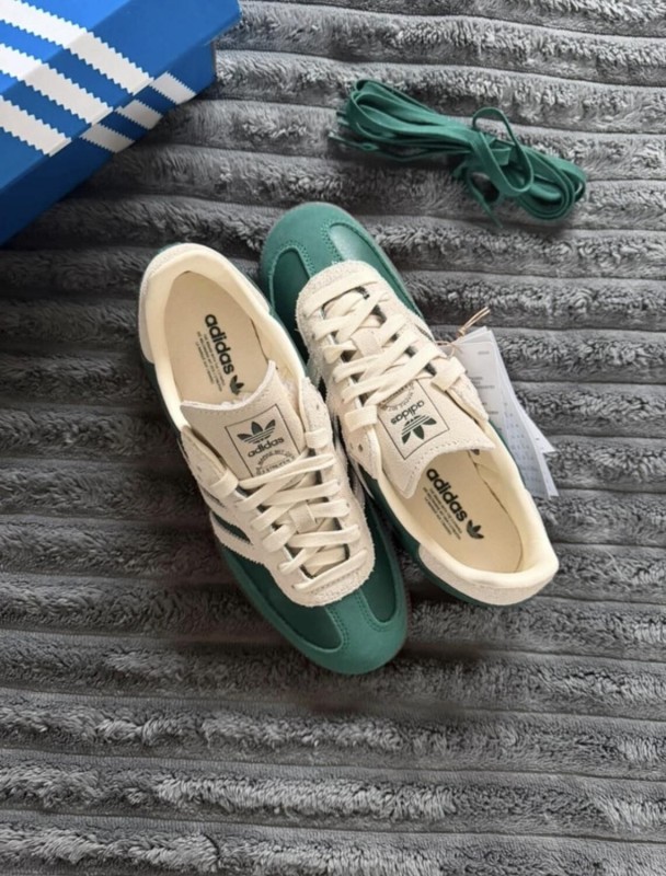 adidas samba og dark tent green creme beige - 38 2