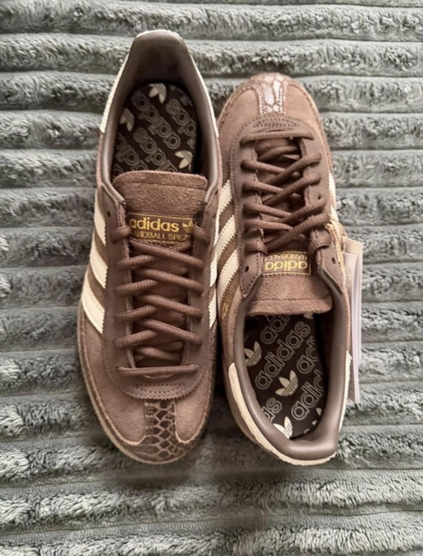 adidas handball spezial brown cream beige chalk off white - 40,5 2