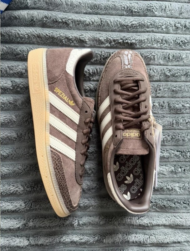adidas handball spezial brown cream beige chalk off white - 40,5 2