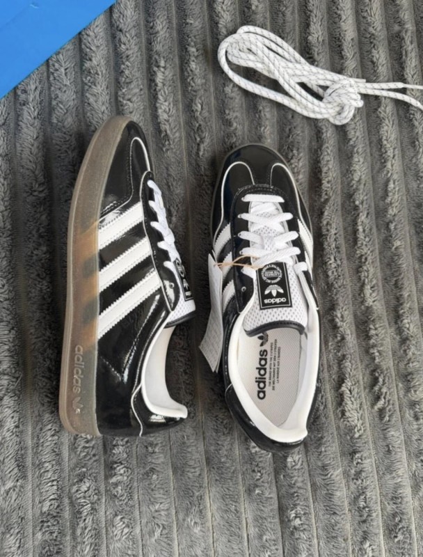 adidas gazelle indoor black noir parthen vernis - 40,5 2