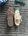 adidas samba og dark tent green creme beige - 38