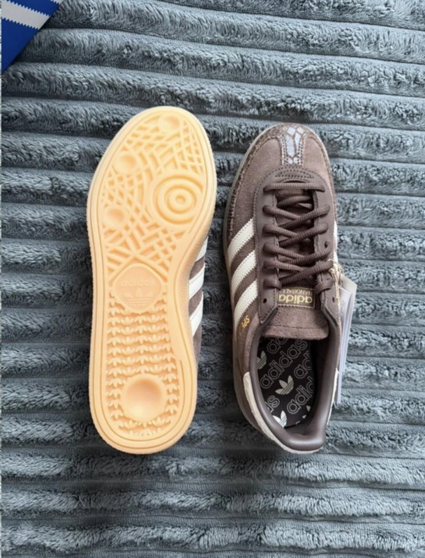 adidas handball spezial brown cream beige chalk off white - 40,5 2