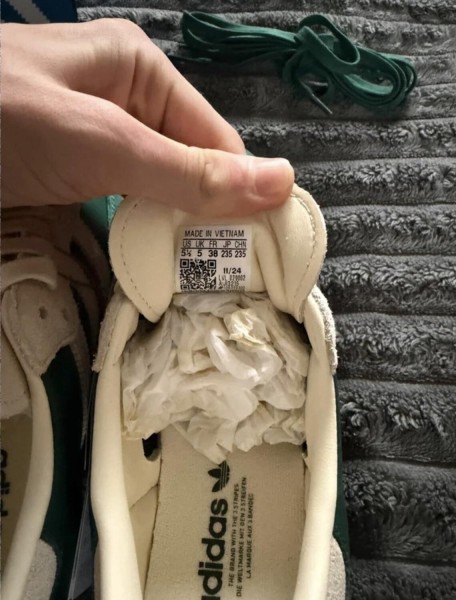 adidas samba og dark tent green creme beige - 38