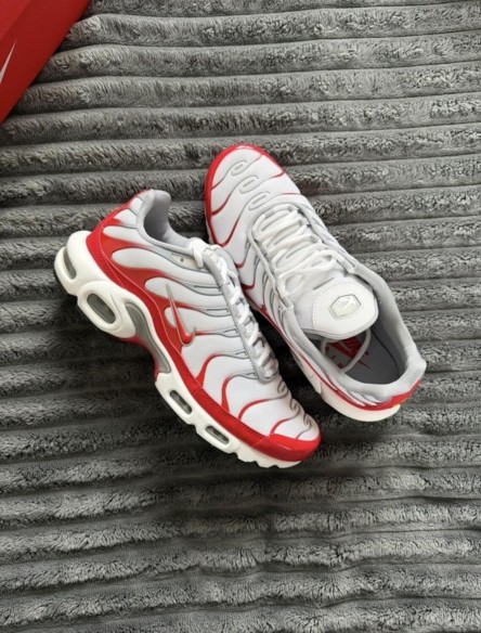 Nike Air Max Plus TN Grey Red Rouge Gris - 42,5