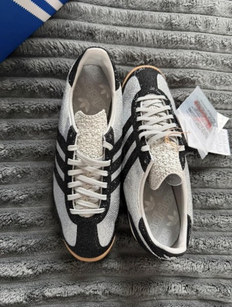 adidas SL 72 OG Rhinestone grey black gris argenté - 38,5