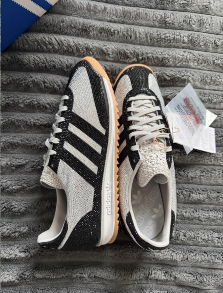 adidas SL 72 OG Rhinestone grey black gris argenté - 38,5