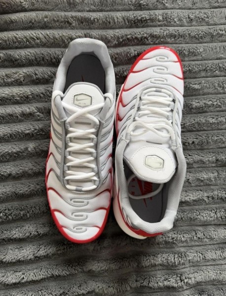 Nike Air Max Plus TN Grey Red Rouge Gris - 42,5