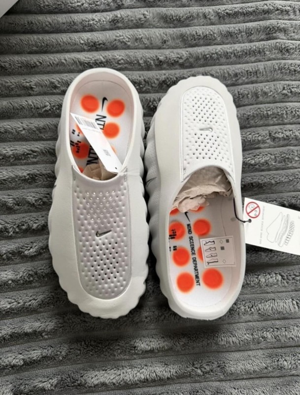 Nike Mind 001 Slide Light Grey White - 48,5 2