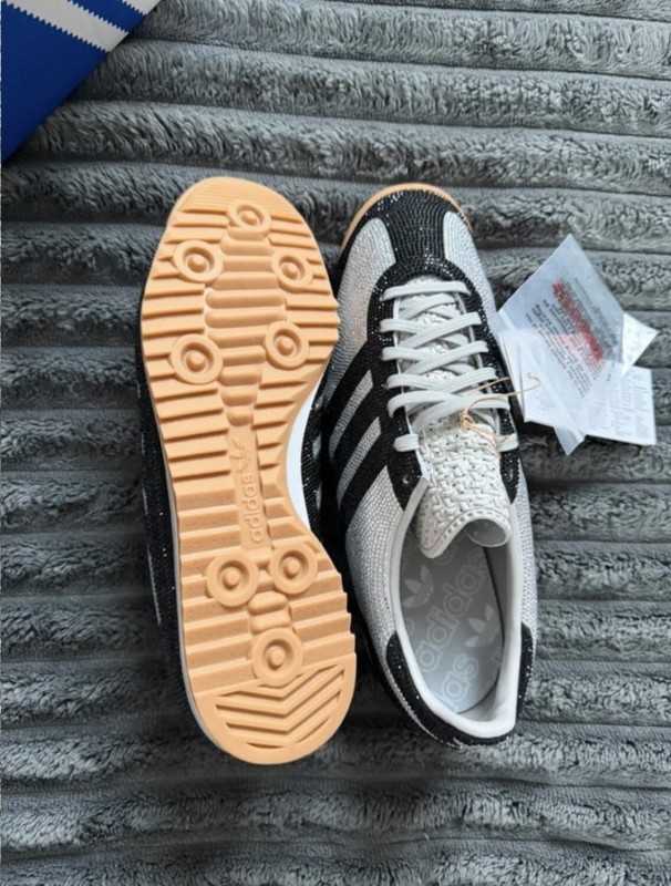 adidas SL 72 OG Rhinestone grey black gris argenté - 38,5 2