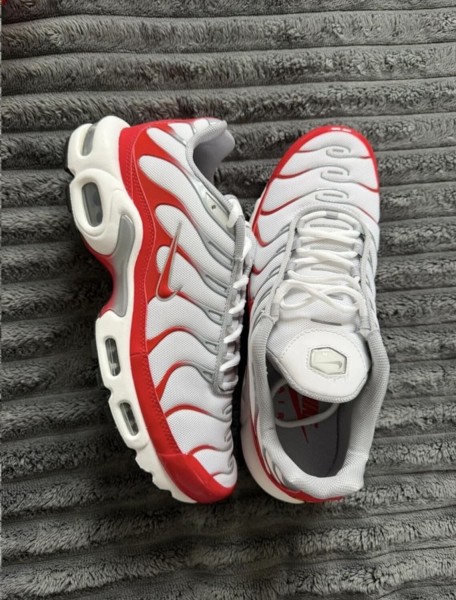 Nike Air Max Plus TN Grey Red Rouge Gris - 42,5